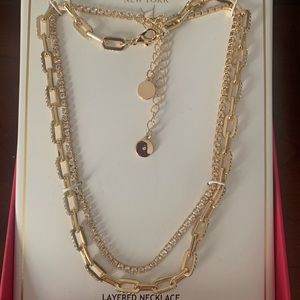 NIB Christian Siriano Layered Necklace